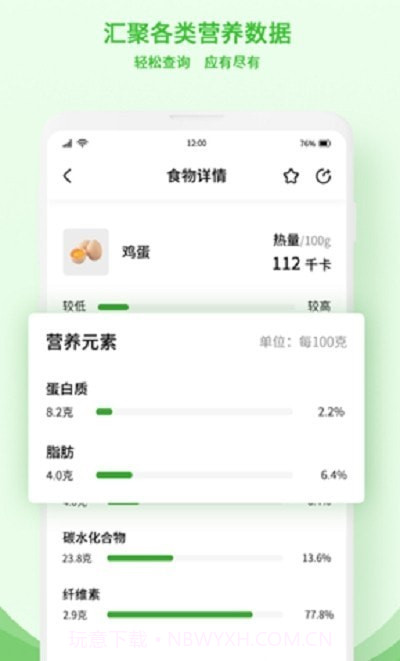 食物查询截图3 食物查询截图3