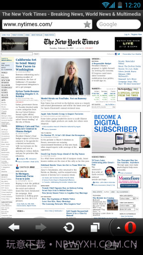 欧朋浏览器经典版截图5 欧朋浏览器经典版截图5