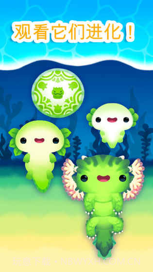 Axolochi 萌宠蝾螈v2.3截图1 Axolochi 萌宠蝾螈v2.3截图1