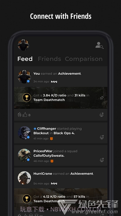 Call of Duty Companion(每一局战绩查询工具)V2.6.2 安卓免费版截图2 Call of Duty Companion(每一局战绩查询工具)V2.6.2 安卓免费版截图2