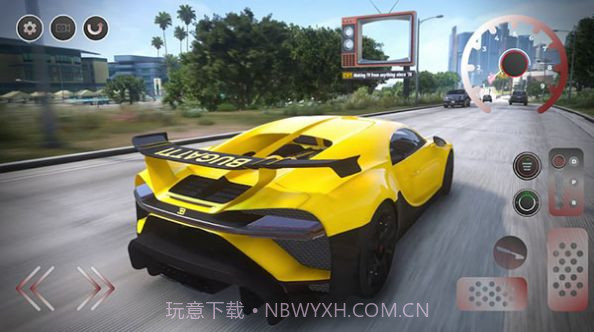 布加迪凯龙超级赛车手截图1