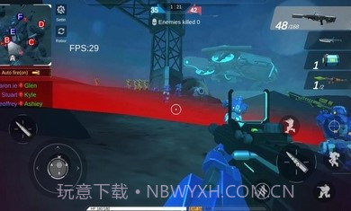 外星人大战机器人截图2