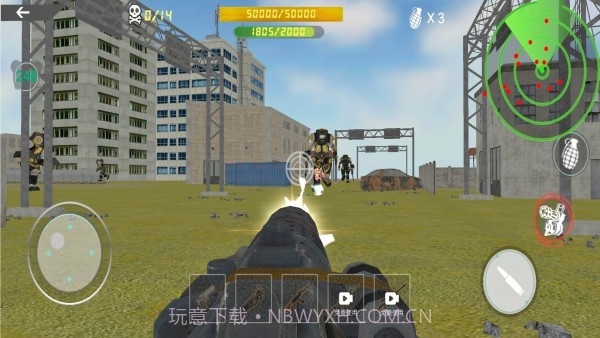 怪兽射击王者截图2