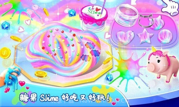 史莱姆炫彩软泥模拟器截图1