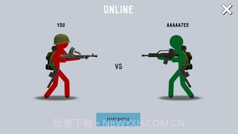 火柴人战争打击(Stickman Warfare Battle Strike)截图1 火柴人战争打击(Stickman Warfare Battle Strike)截图1