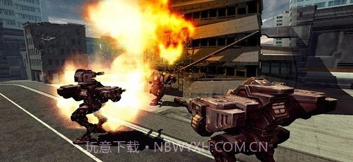 城市机器大战3D截图1