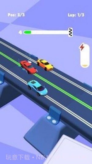 窄道赛车3D截图1 窄道赛车3D截图1