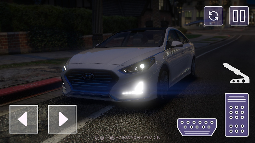 现代索塔纳停车模拟器截图2