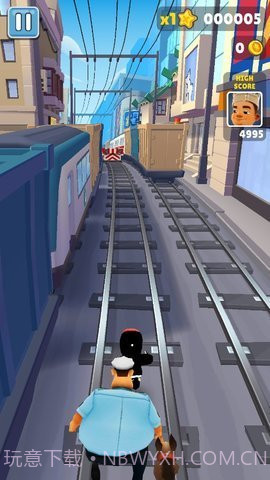 地铁跑酷魔改版本截图1 地铁跑酷魔改版本截图1