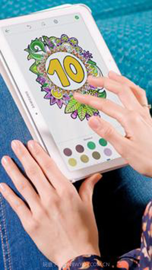 成人数字涂色书v1.0截图1 成人数字涂色书v1.0截图1