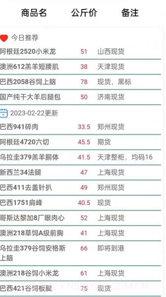牛羊报盘截图3 牛羊报盘截图3