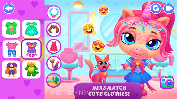 萌萌女孩装扮任务截图1