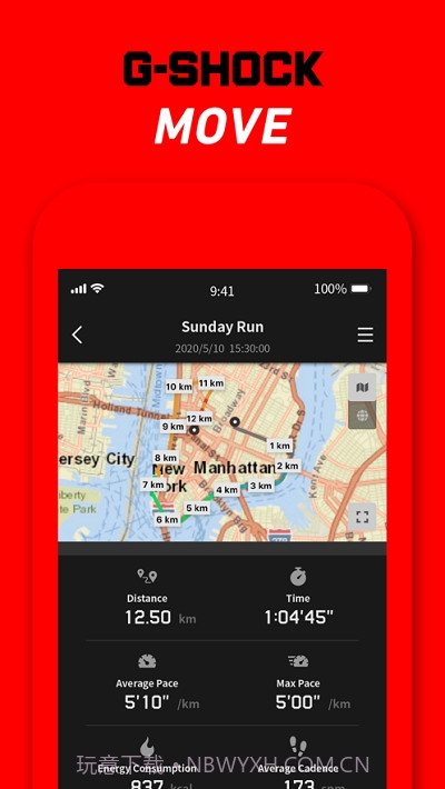 G-SHOCKMOVE软件截图1 G-SHOCKMOVE软件截图1