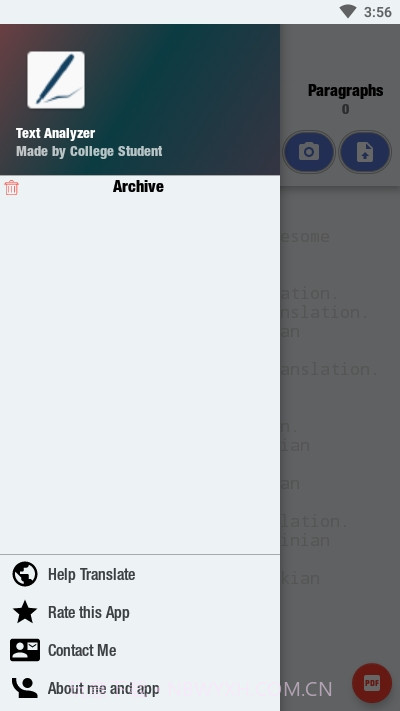 Text Analyzer文字分析器截图2 Text Analyzer文字分析器截图2