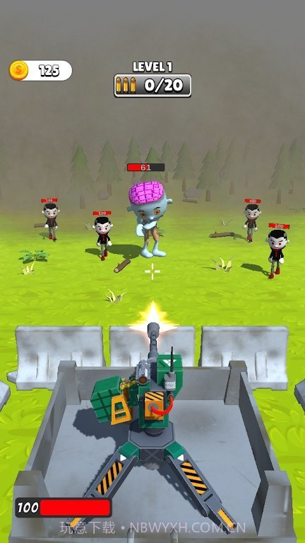 子弹黑洞僵尸防御截图2