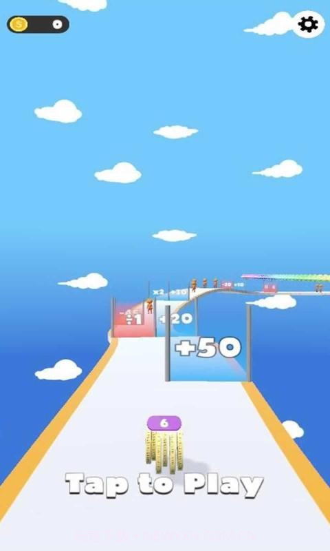 奔跑的金币3D截图2