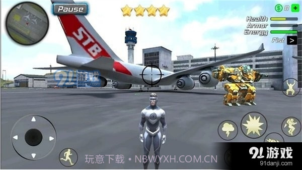 机械大逃亡钢铁绳索英雄截图2