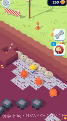 方块挖掘机截图1