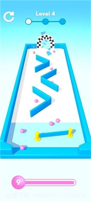 物理画线弹球截图1