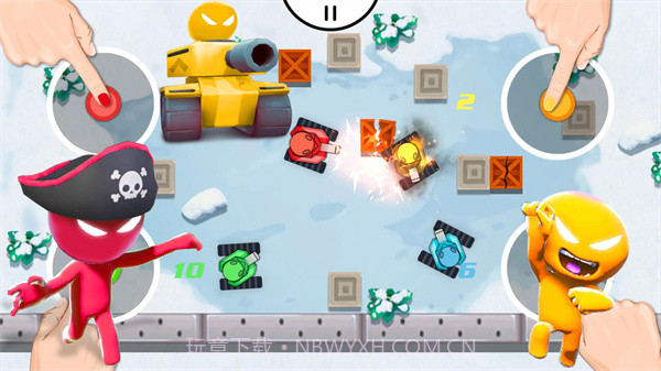 4人大乱斗截图1 4人大乱斗截图1