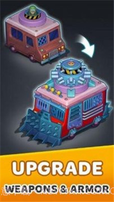 僵尸汽车塔防截图1
