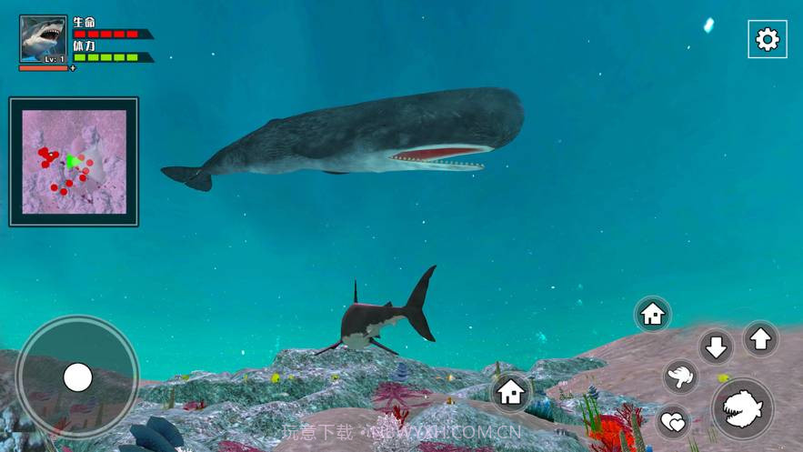 3D海底大猎杀-饥饿鲨截图3 3D海底大猎杀-饥饿鲨截图3