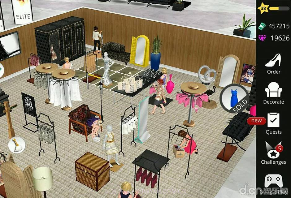 时尚帝国:精品店截图3