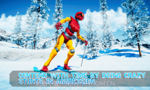 滑雪板下坡截图2