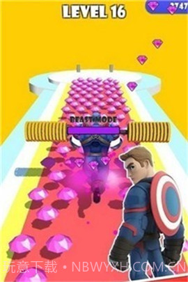 超级跑者英雄截图1