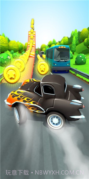 超级赛车跑酷截图2
