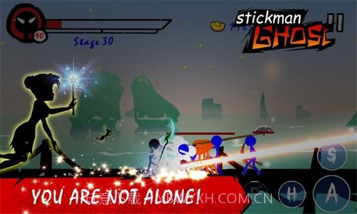 火柴人战士忍者突击截图1