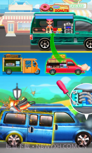 改造炫酷快餐车截图3