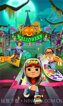 地铁跑酷2021万圣节截图5 地铁跑酷2021万圣节截图5