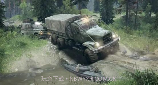 旋转轮胎泥泞奔驰拉棺材截图3