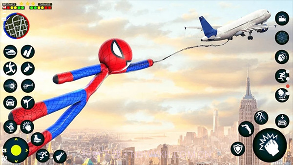 蜘蛛火柴人生存截图3