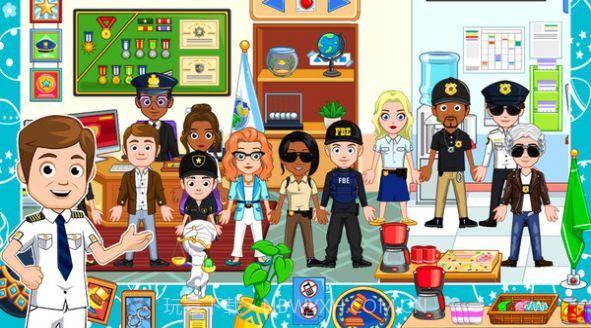 迷你小镇城堡警察局截图2