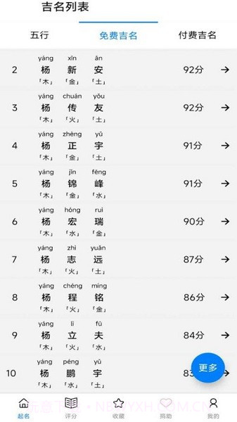 玄宗起名截图1 玄宗起名截图1