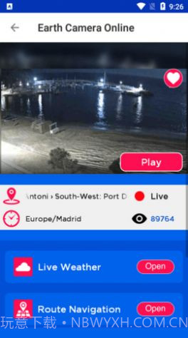 全球实况摄像头监控沙滩截图1 全球实况摄像头监控沙滩截图1