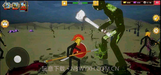 火柴人战争3D帝国内置菜单截图1 火柴人战争3D帝国内置菜单截图1