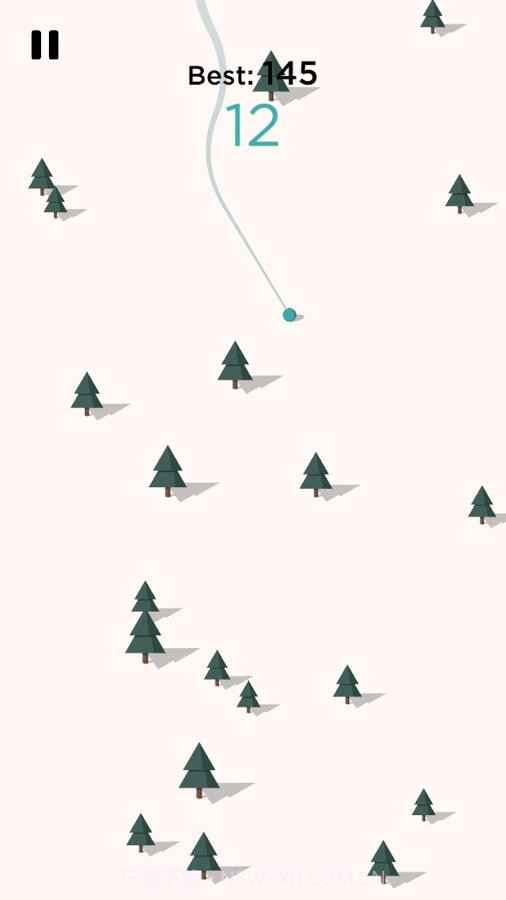 小球滑雪截图2 小球滑雪截图2