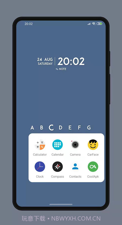 Letters Launcher桌面截图2 Letters Launcher桌面截图2
