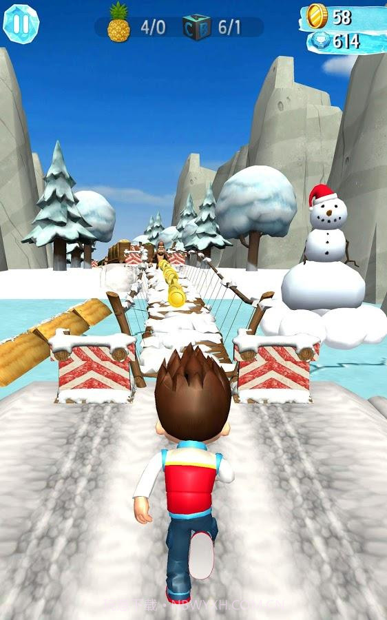 雪地奔跑截图2 雪地奔跑截图2