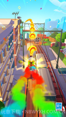 地铁跑酷空间站版截图3