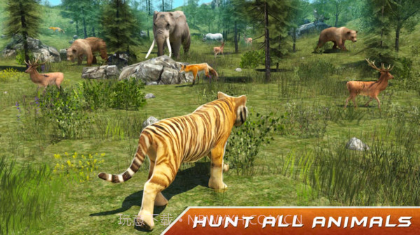 野生老虎模拟器官网版截图1