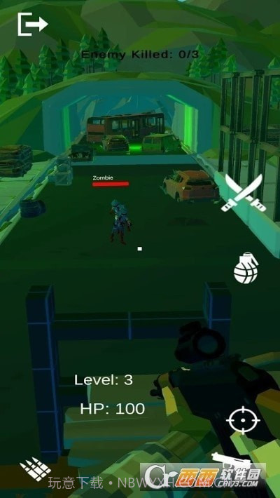 枪杀僵尸入侵防御截图2