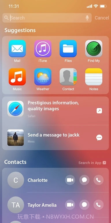 Phone14Launcher主题模拟器截图3