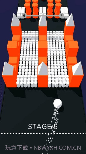 彩色躲避球球3D截图1 彩色躲避球球3D截图1