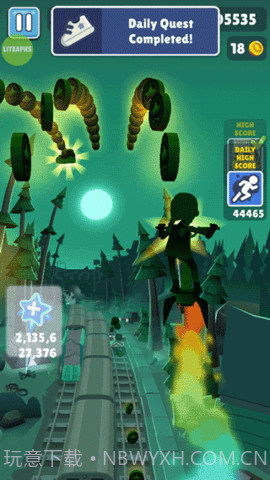 地铁跑酷鬼屋内置菜单版截图2 地铁跑酷鬼屋内置菜单版截图2