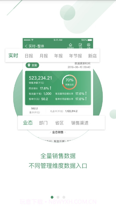 万家移动报表截图3