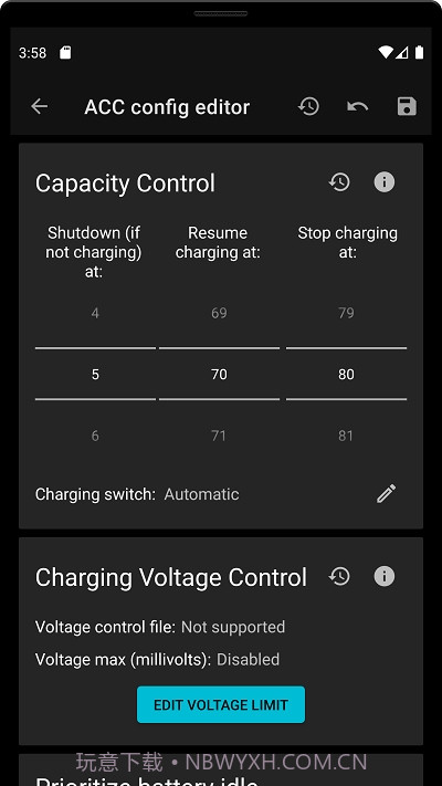 AccA(充电自定义控制)截图3 AccA(充电自定义控制)截图3